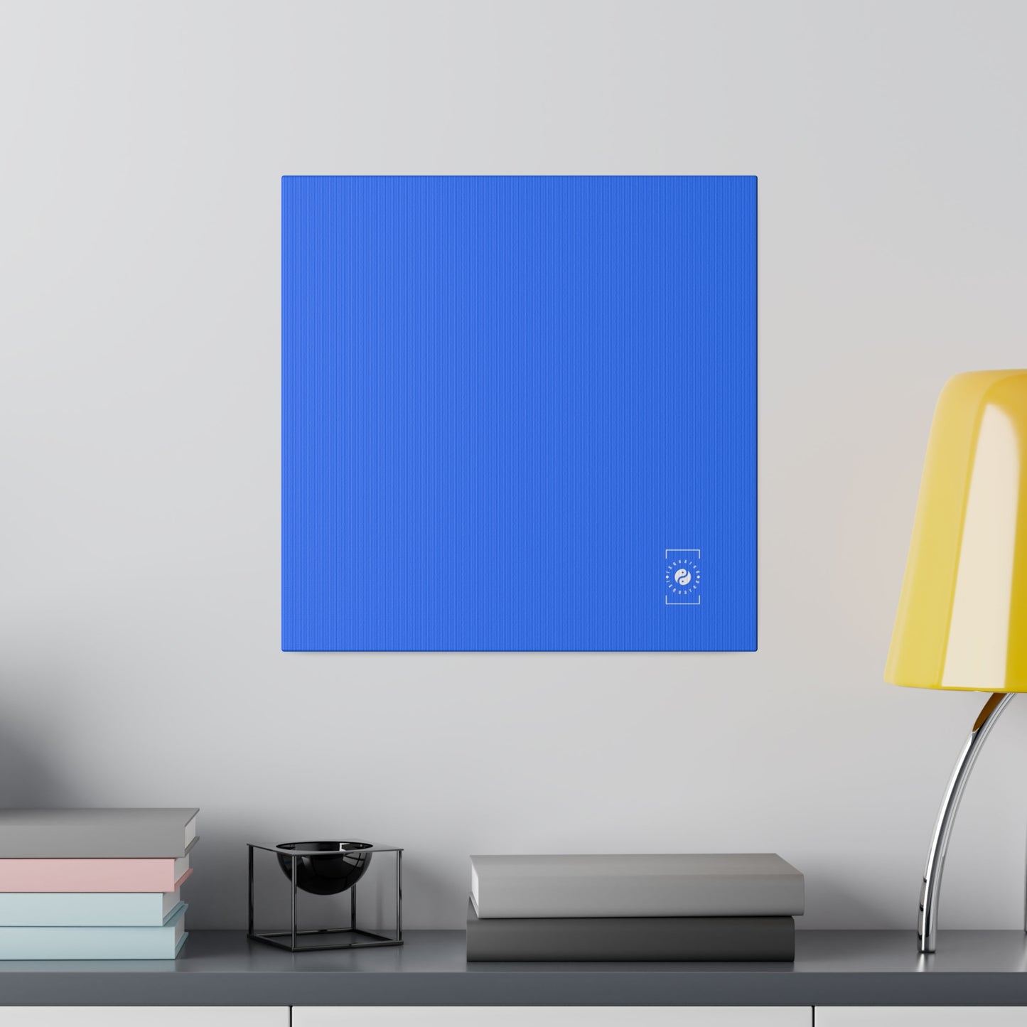 #2C75FF Electric Blue - Art Print Canvas