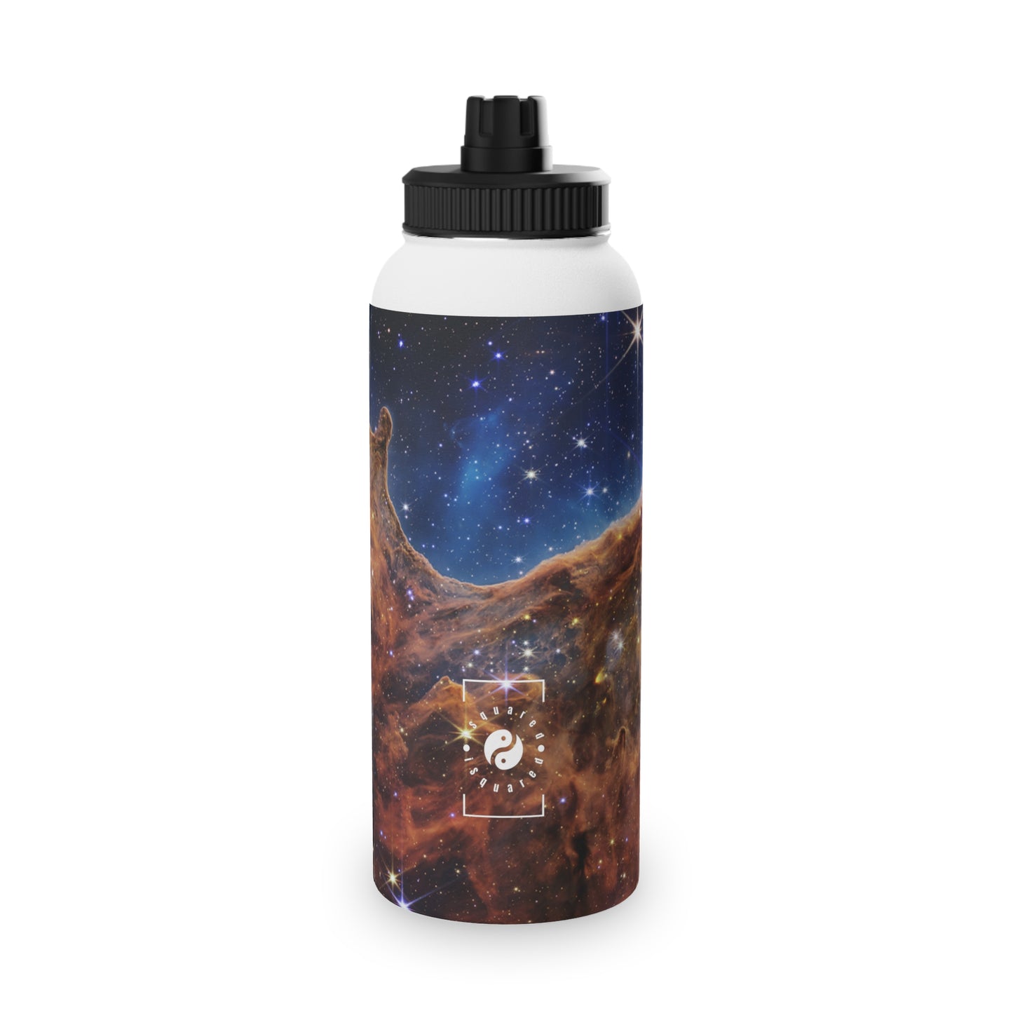 “Cosmic Cliffs” in the Carina Nebula (NIRCam Image) - JWST Collection - Sports Water Bottle