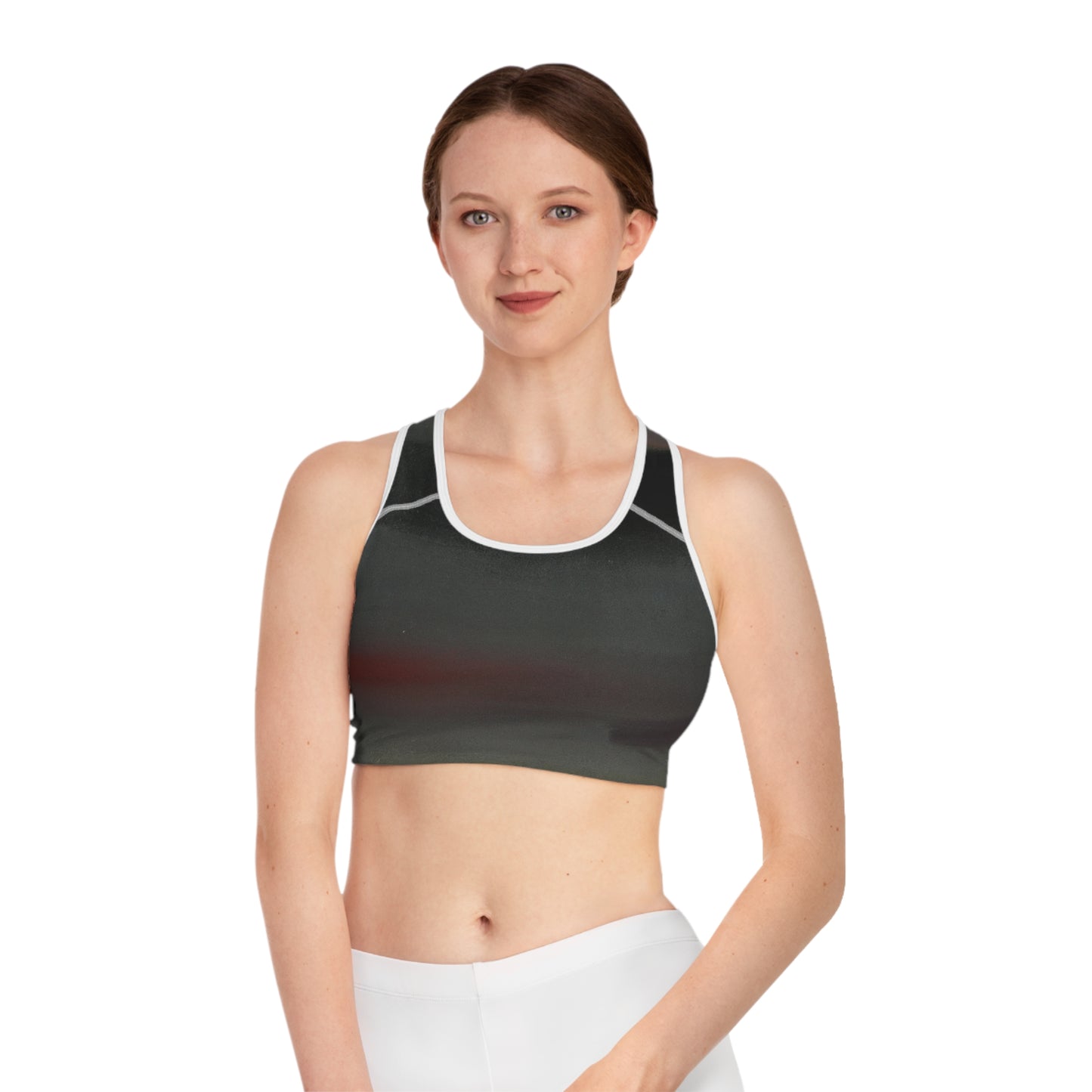 "Shadowed Harmony" - High Performance Sports Bra