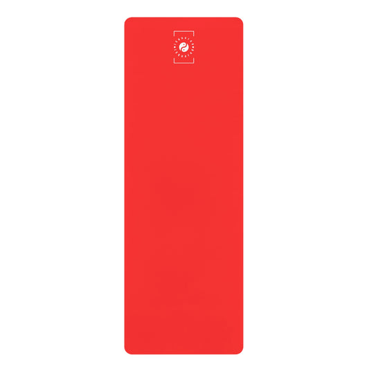 Bright Red FF3131 - Yoga Mat