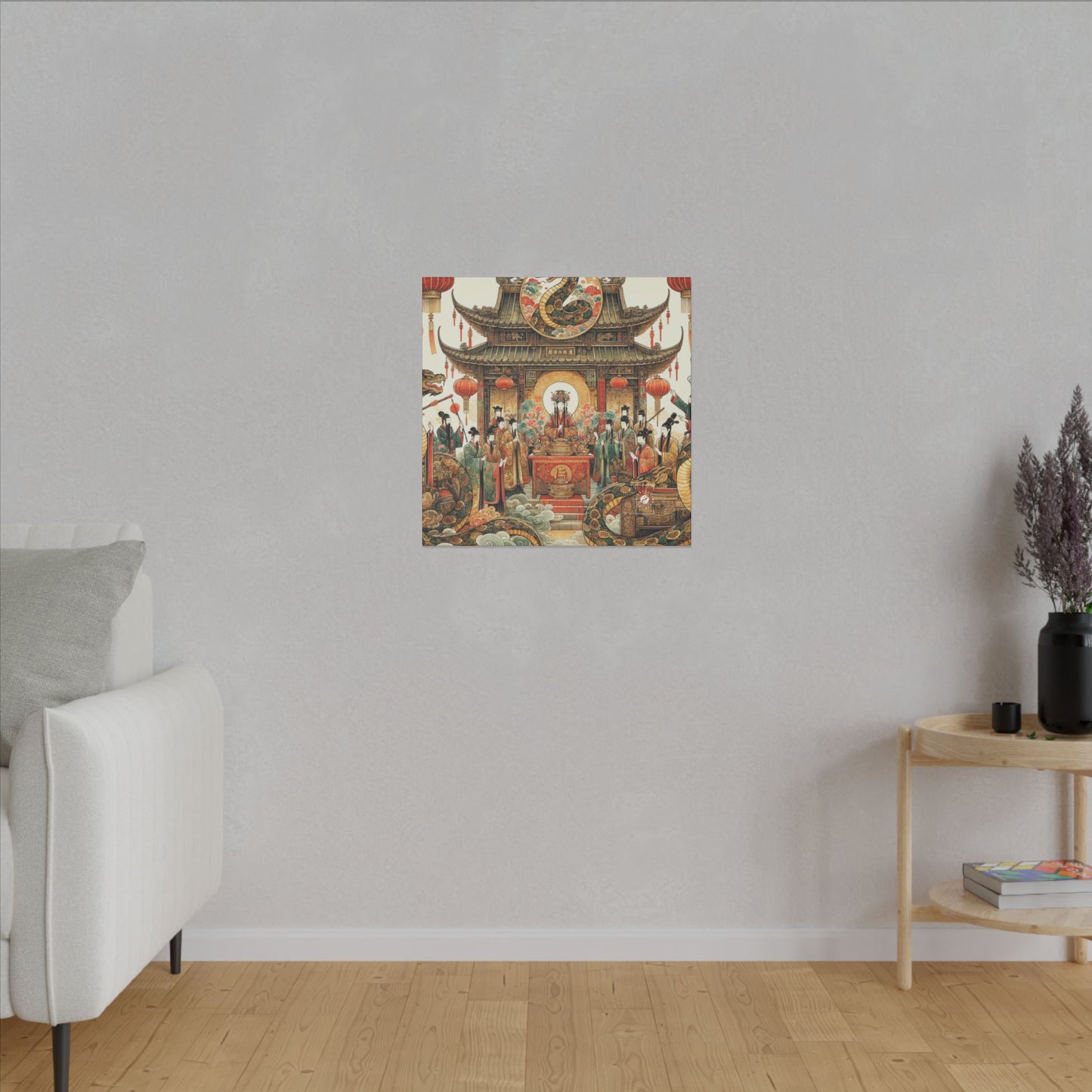 Serpent New Year - Art Print Canvas