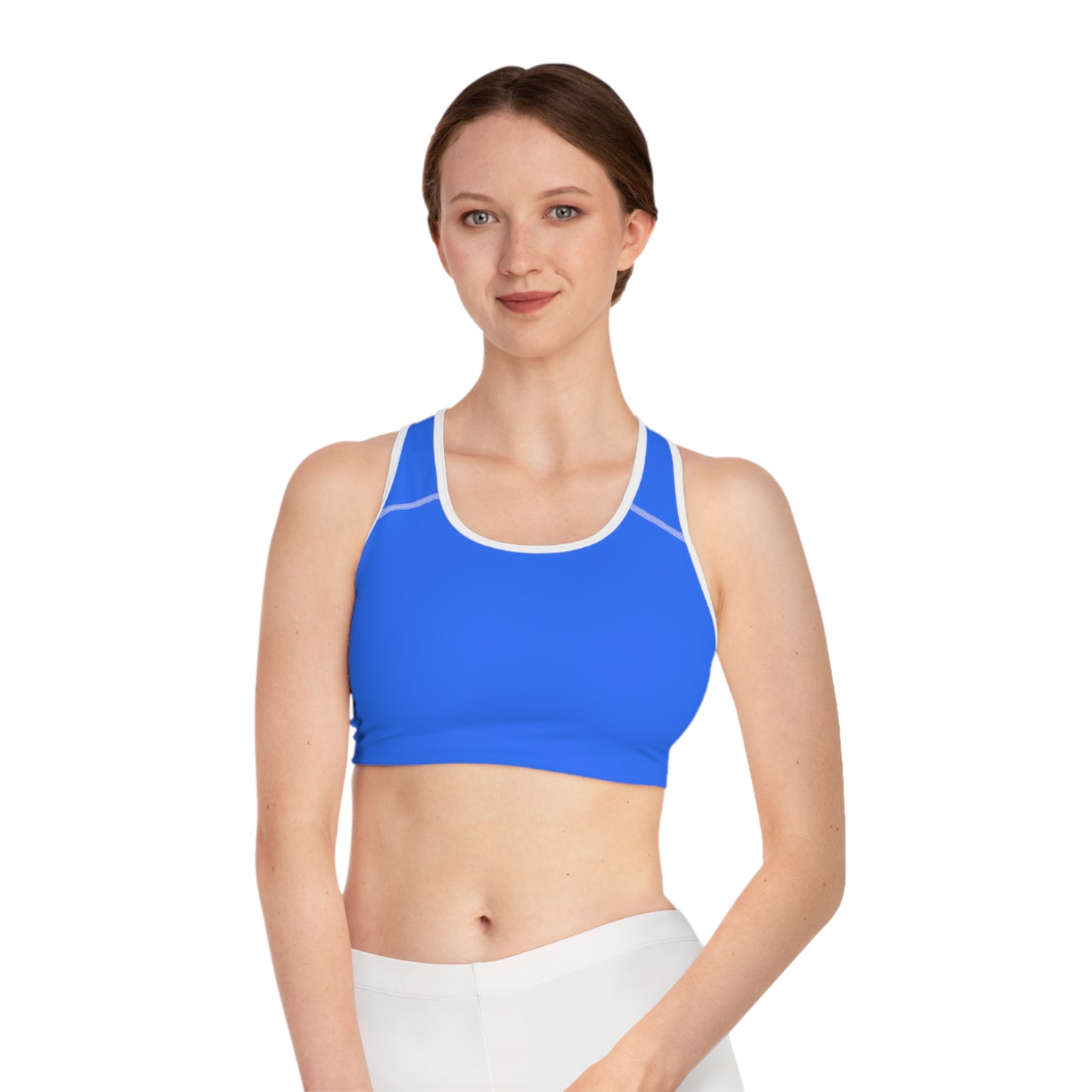 #2C75FF Electric Blue - High Performance Sports Bra