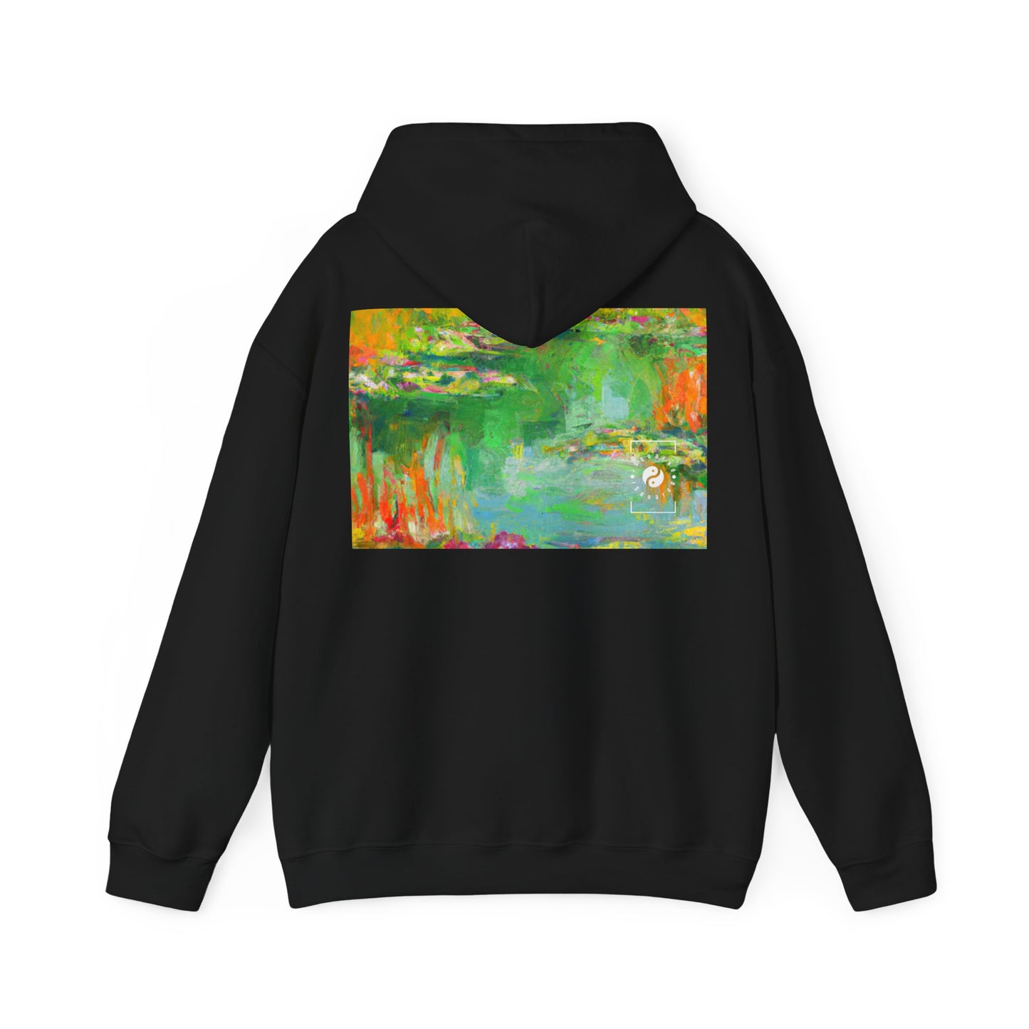 "Lily Aquarelle: Dusk Reflections" - Hoodie