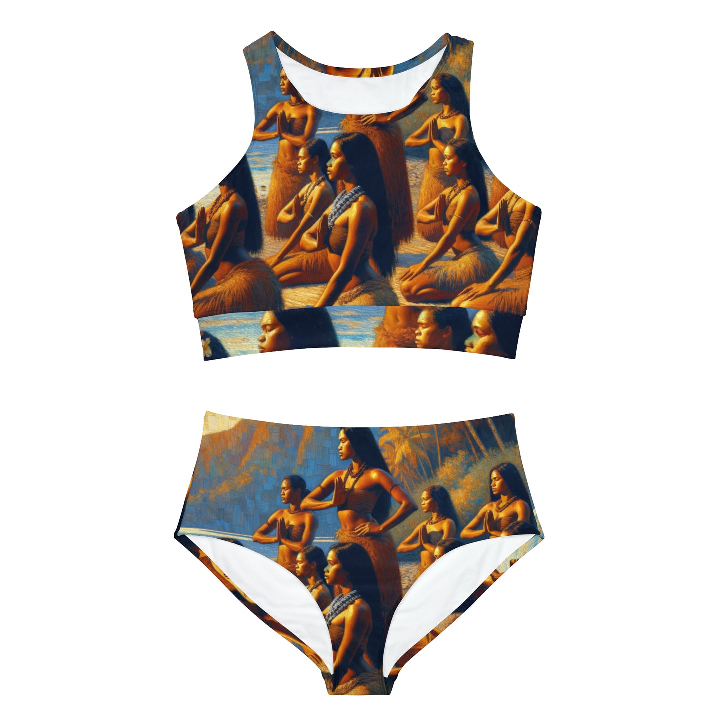 Gauguin Reverie - Hot Yoga Bikini Set