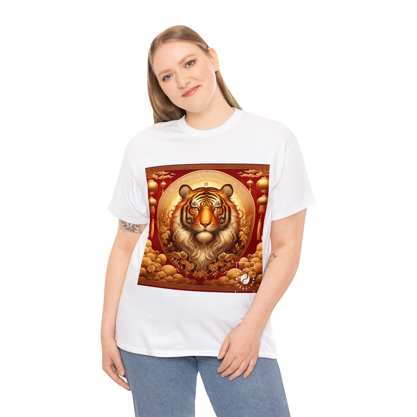 "Golden Majesty: Ascension of the Lunar Tiger" - Heavy T