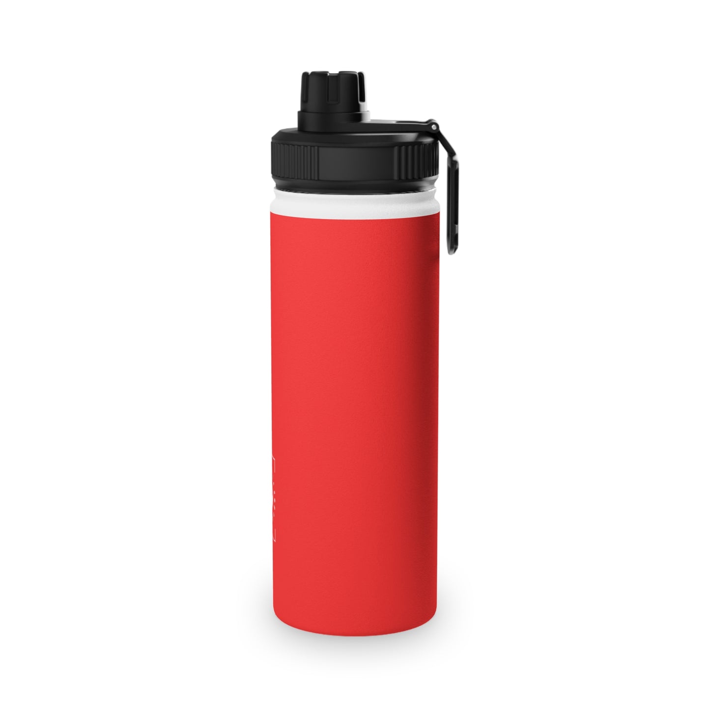 Bright Red FF3131 - Sports Water Bottle