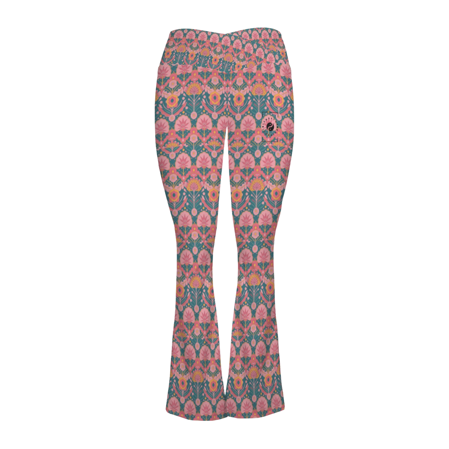Jaipur Love - Cross Waisted Flair Leggings