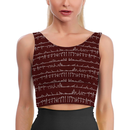 Bikram Ember - iSquared Crop Top