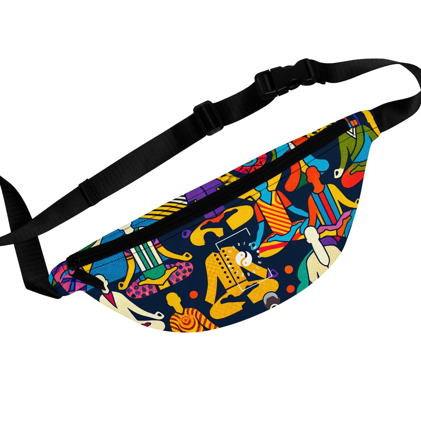 Vibrant Sadana: Prana in Nouveau Réalité - Fanny Pack