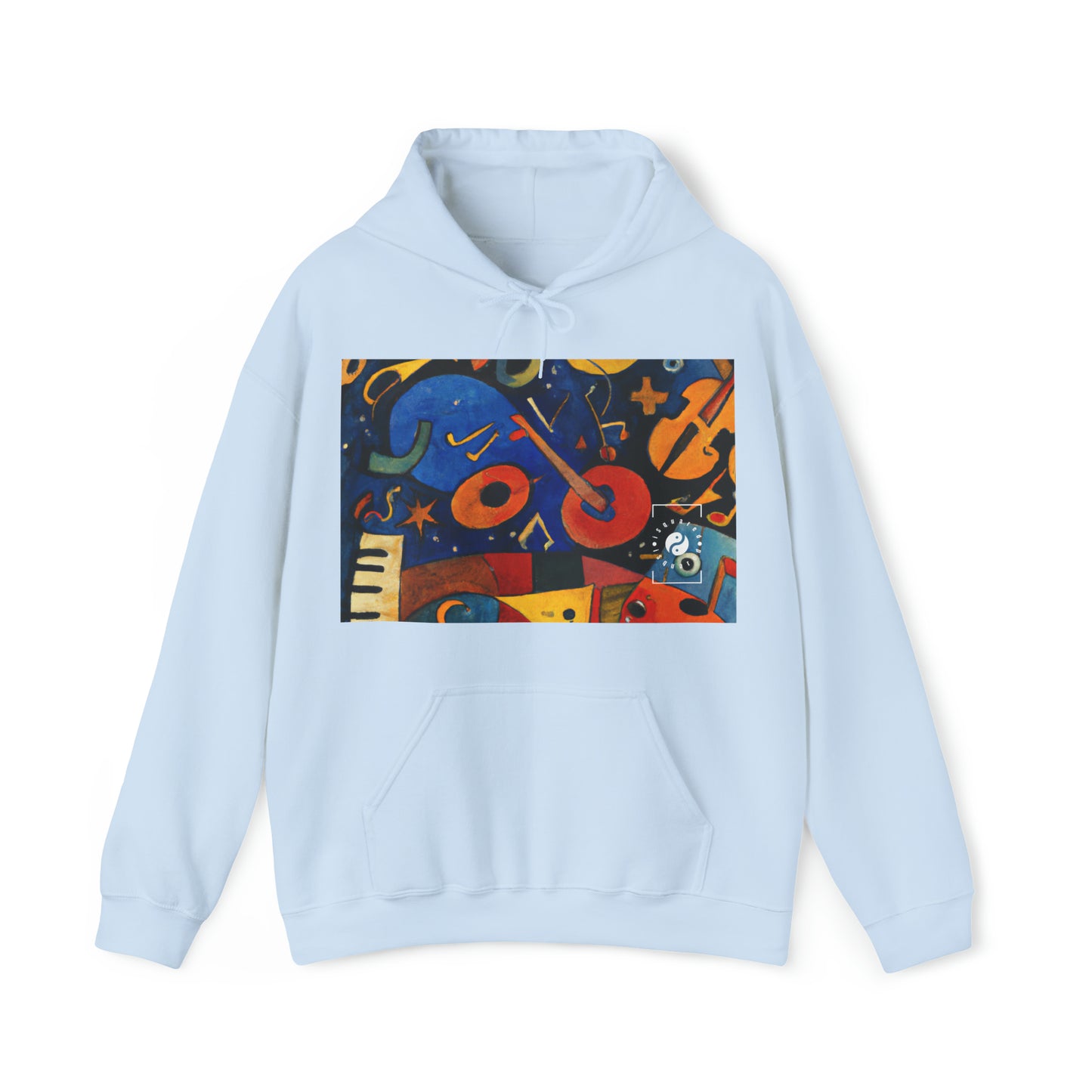 Melodic Abstractions: A Kandinskian Orchestra - Hoodie