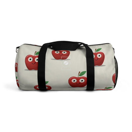 #E9E7DA Ivory + Apple - Duffle Bag