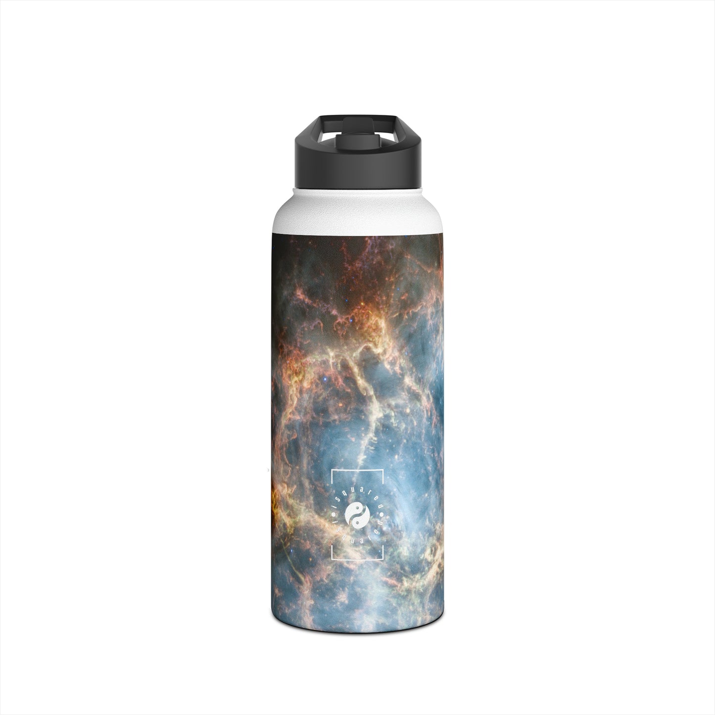 Crab Nebula (NIRCam and MIRI Image) - Water Bottle