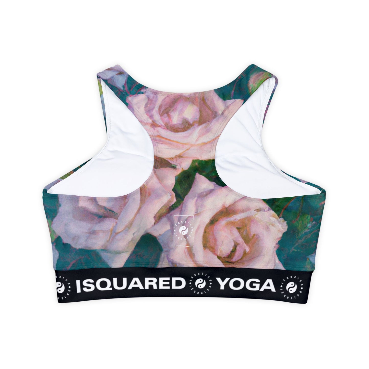 Cosmic Roses - Lined & Padded Sports Bra