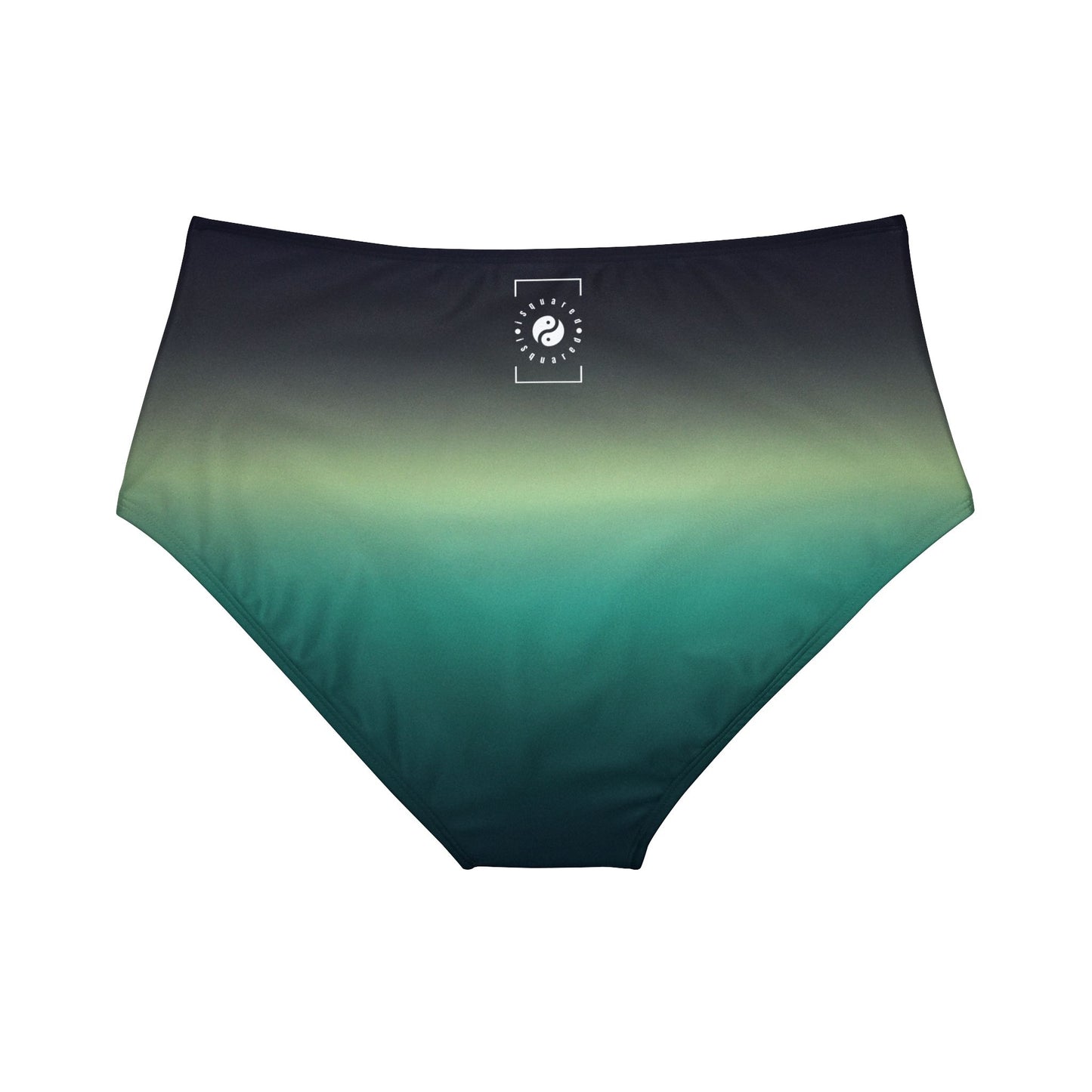 Midnight Gradients - High Waisted Bikini Bottom