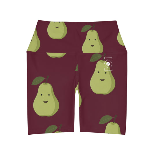 #60182D Deep Siena + Pear - shorts