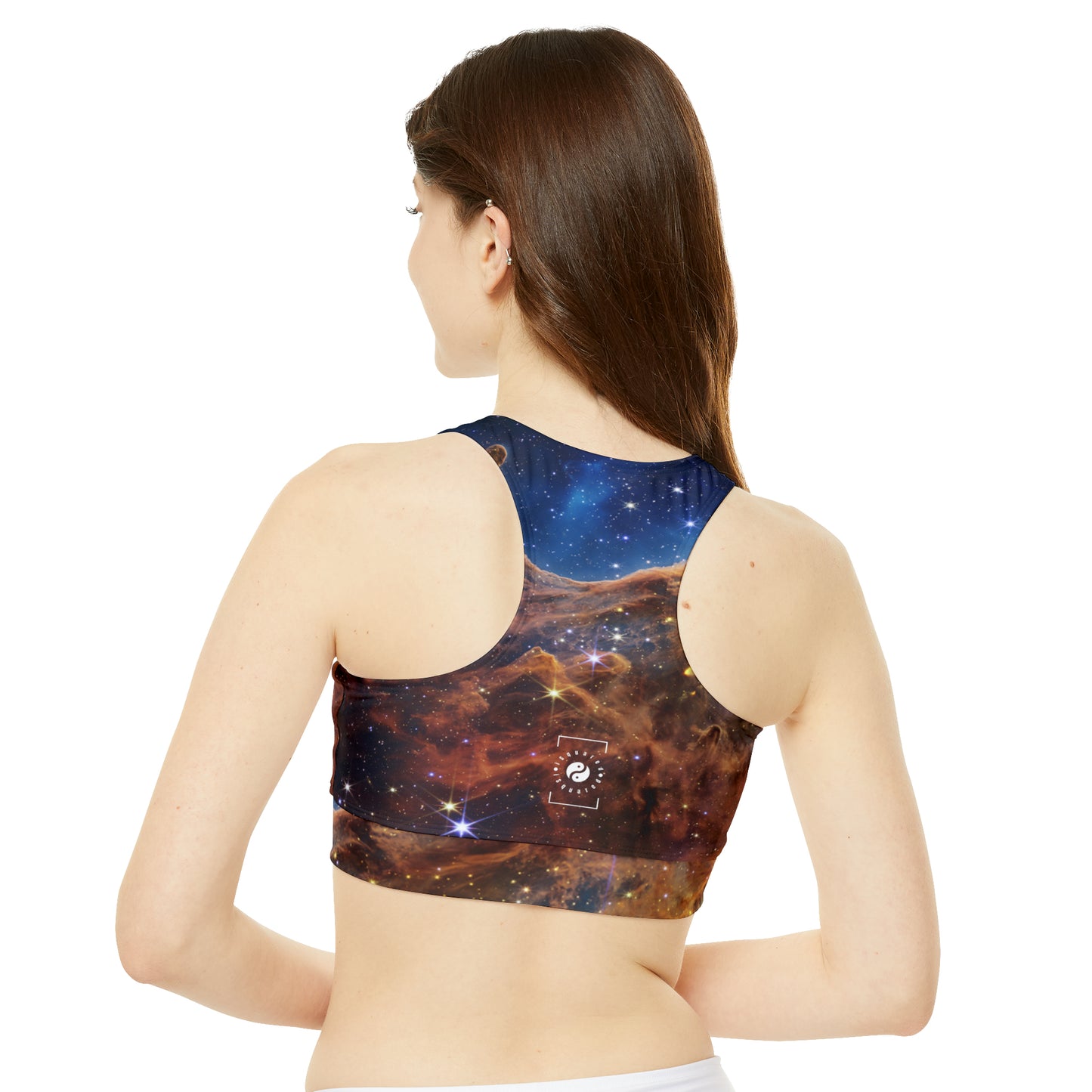 “Cosmic Cliffs” in the Carina Nebula (NIRCam Image) - JWST Collection - High Neck Crop Top