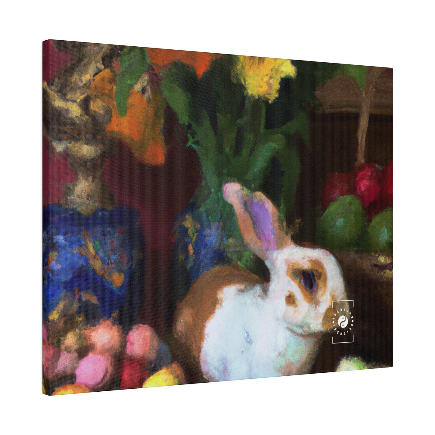 "Velveteen Aureate Easter Reverie" - Art Print Canvas