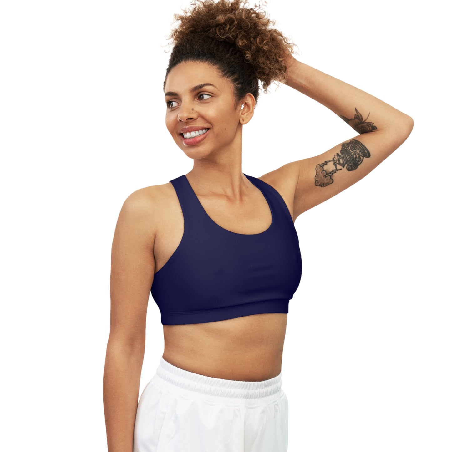 Royal Blue - Seamless Sports Bra