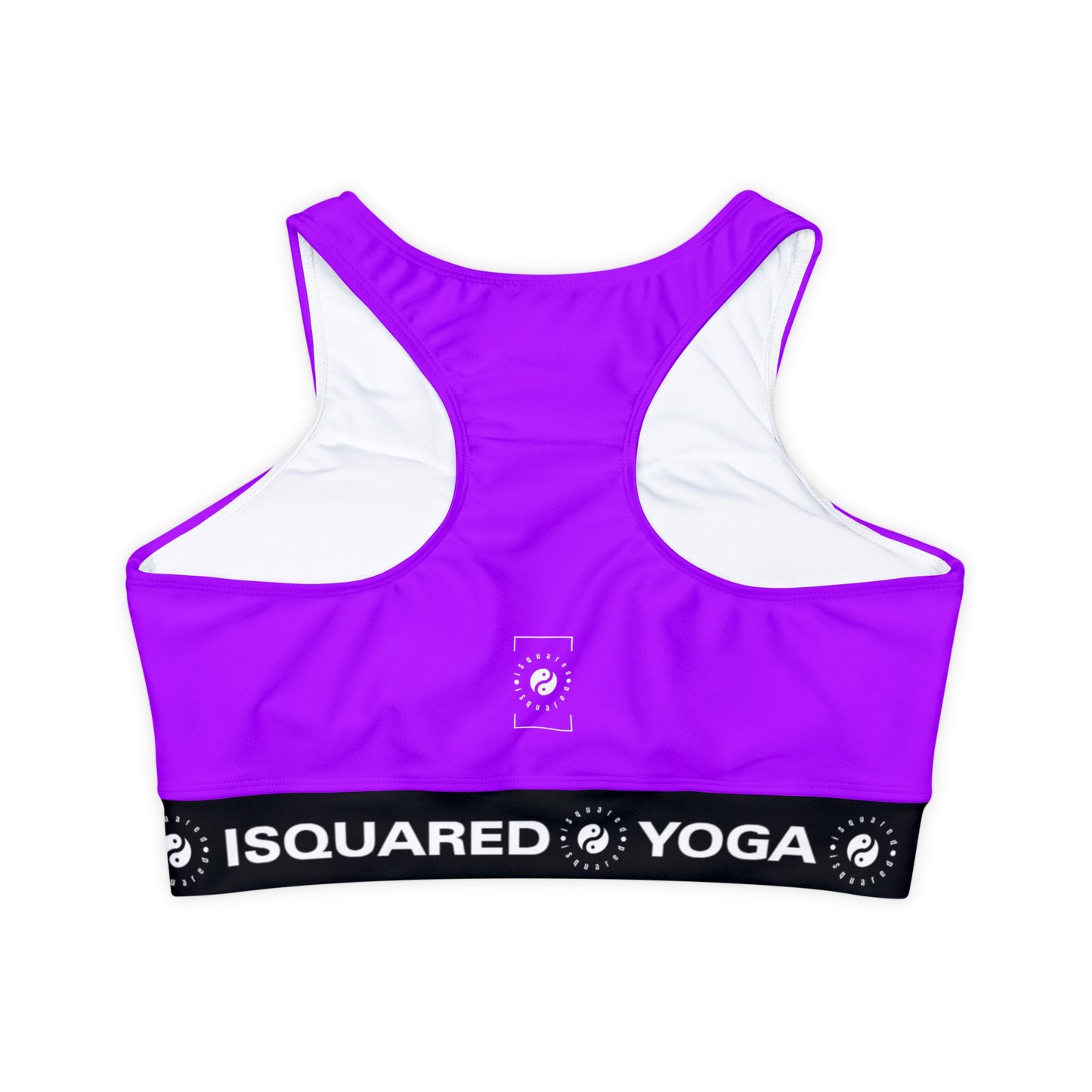 #BF00FF Electric Purple - Soutien-gorge de sport doublé et rembourré