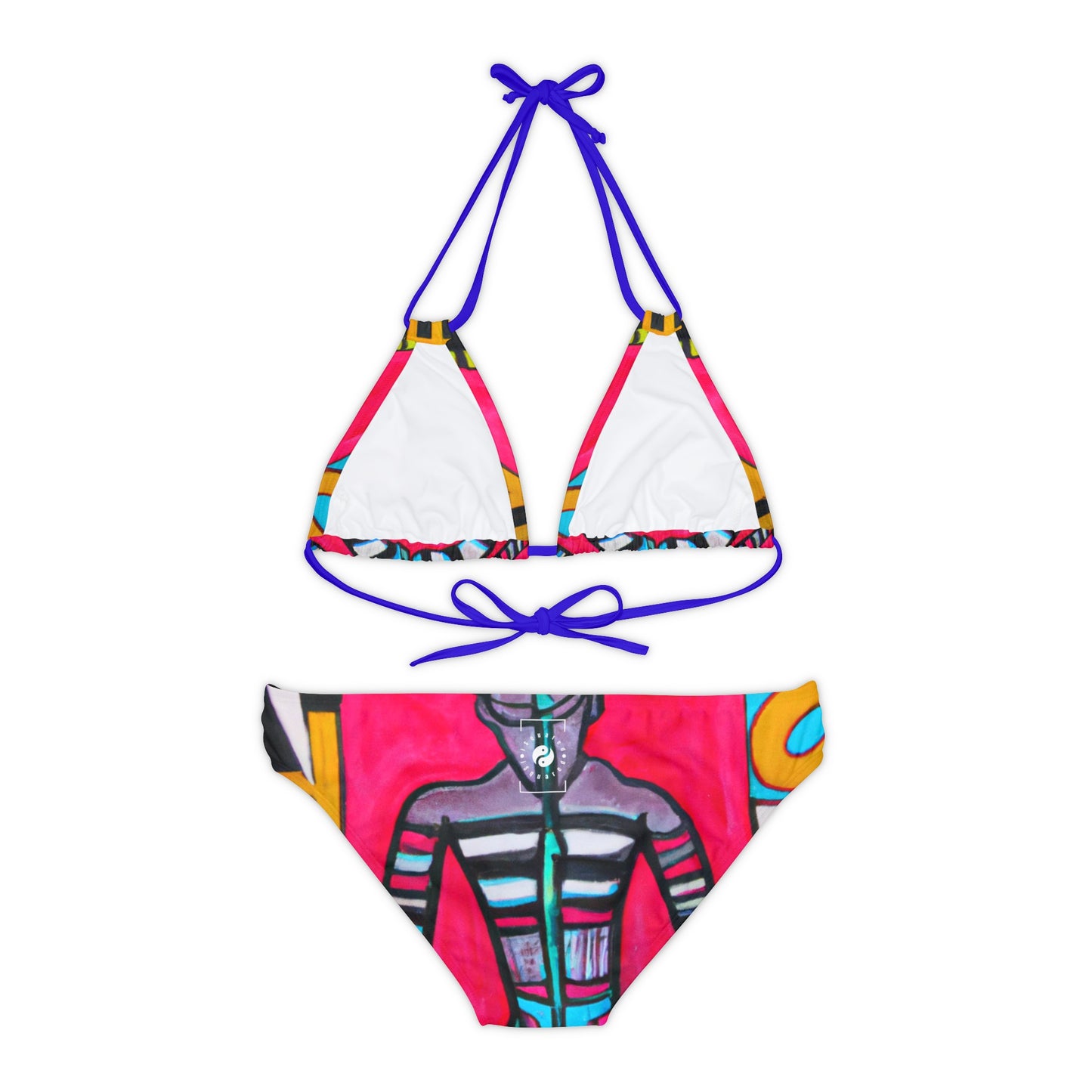 Euphoric Harmony - Lace-up Bikini Set