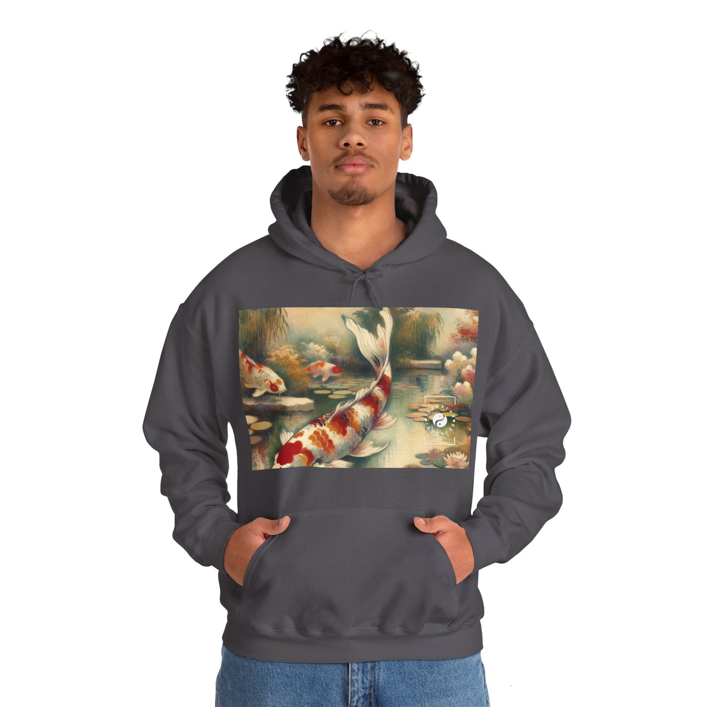 Koi Lily Pond - Hoodie