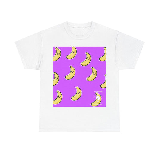 #D65BFF Purple + Banana - Heavy T