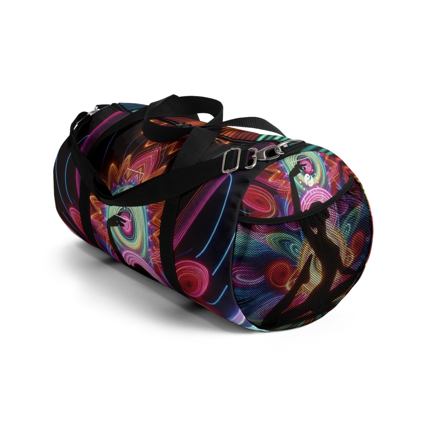 "Neon Zenith: Chromatic Balance" - Duffle Bag