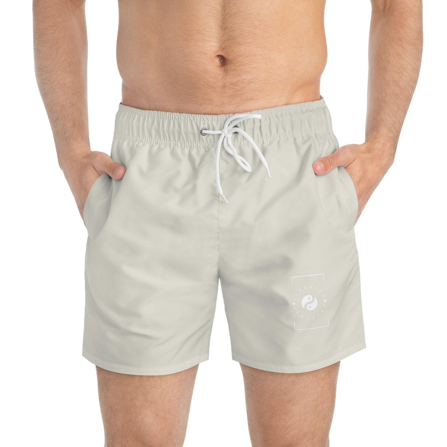 #E9E7DA Ivory - Swim Trunks for Men