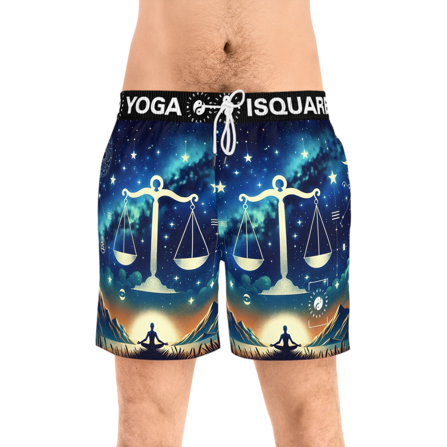 Celestial Libra - Swim Shorts (Mid-Length) for Men