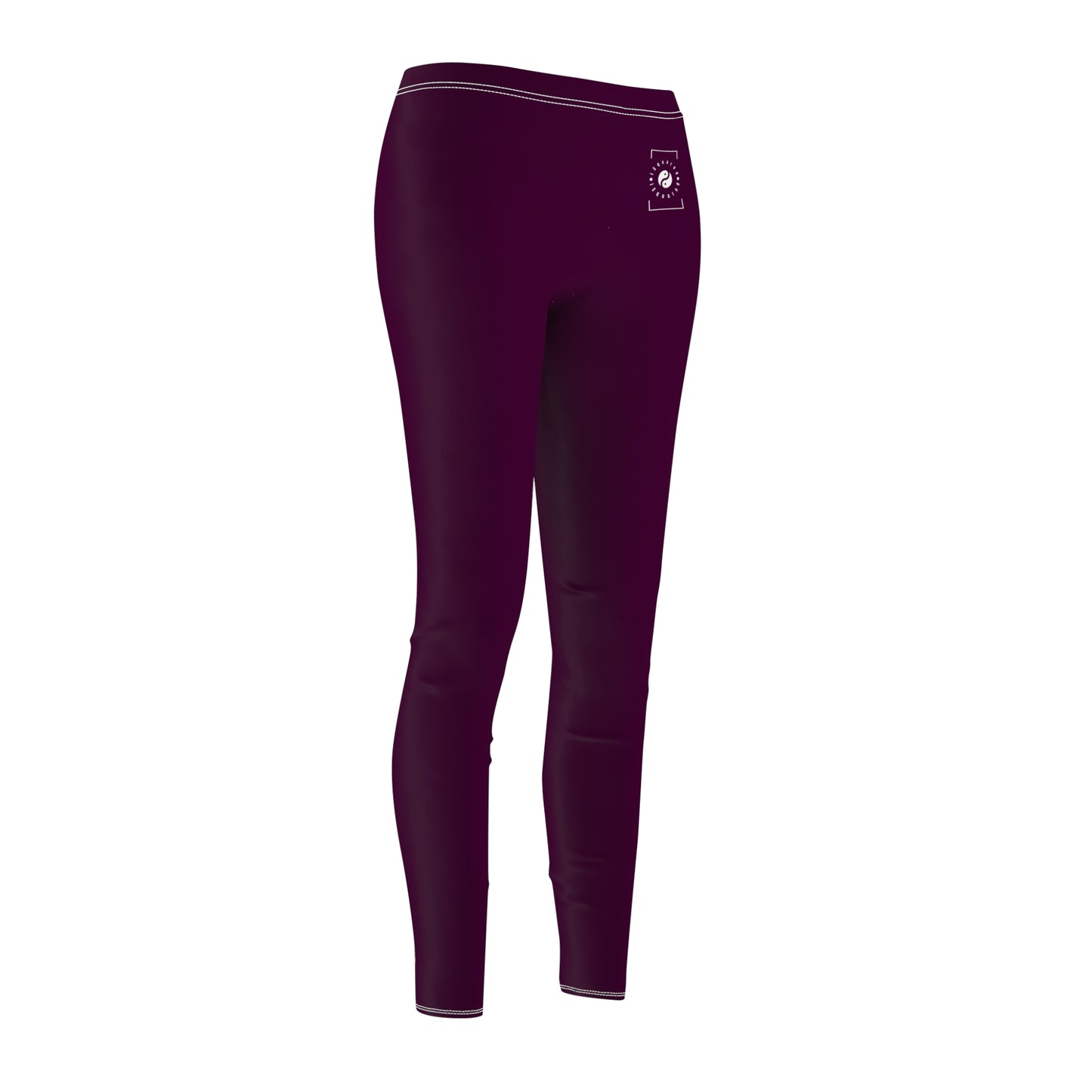 Deep Burgundy - Casual Leggings