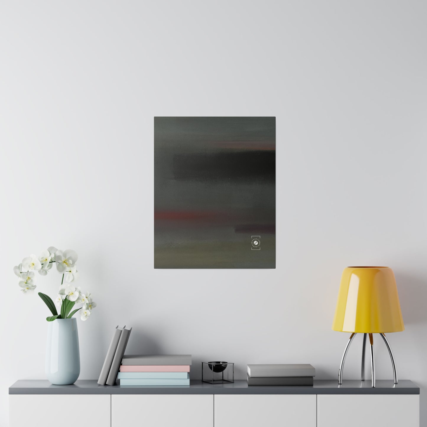 "Shadowed Harmony" - Art Print Canvas