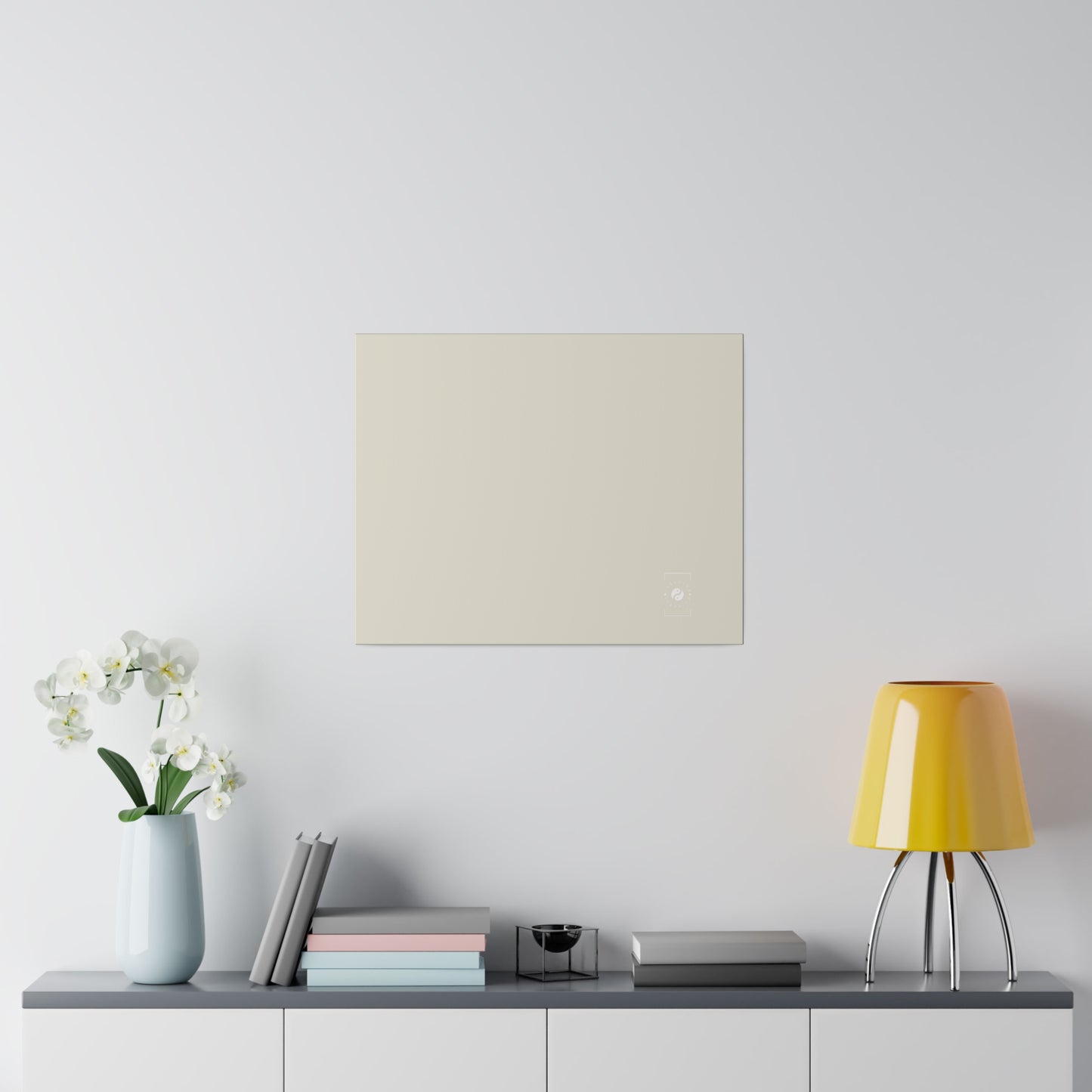 #E9E7DA Ivory - Art Print Canvas