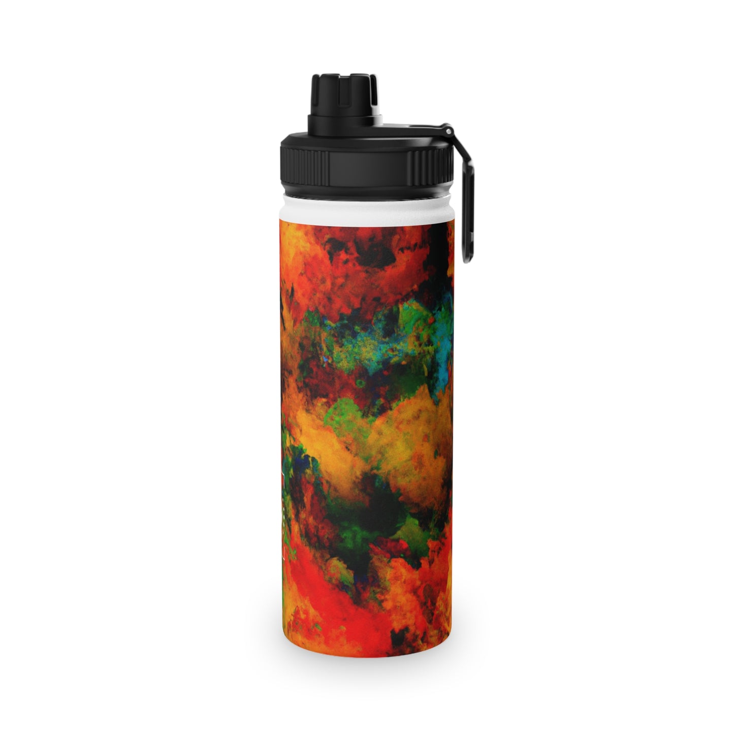 Luminous Whispers Symphony - Sports Water Bottle