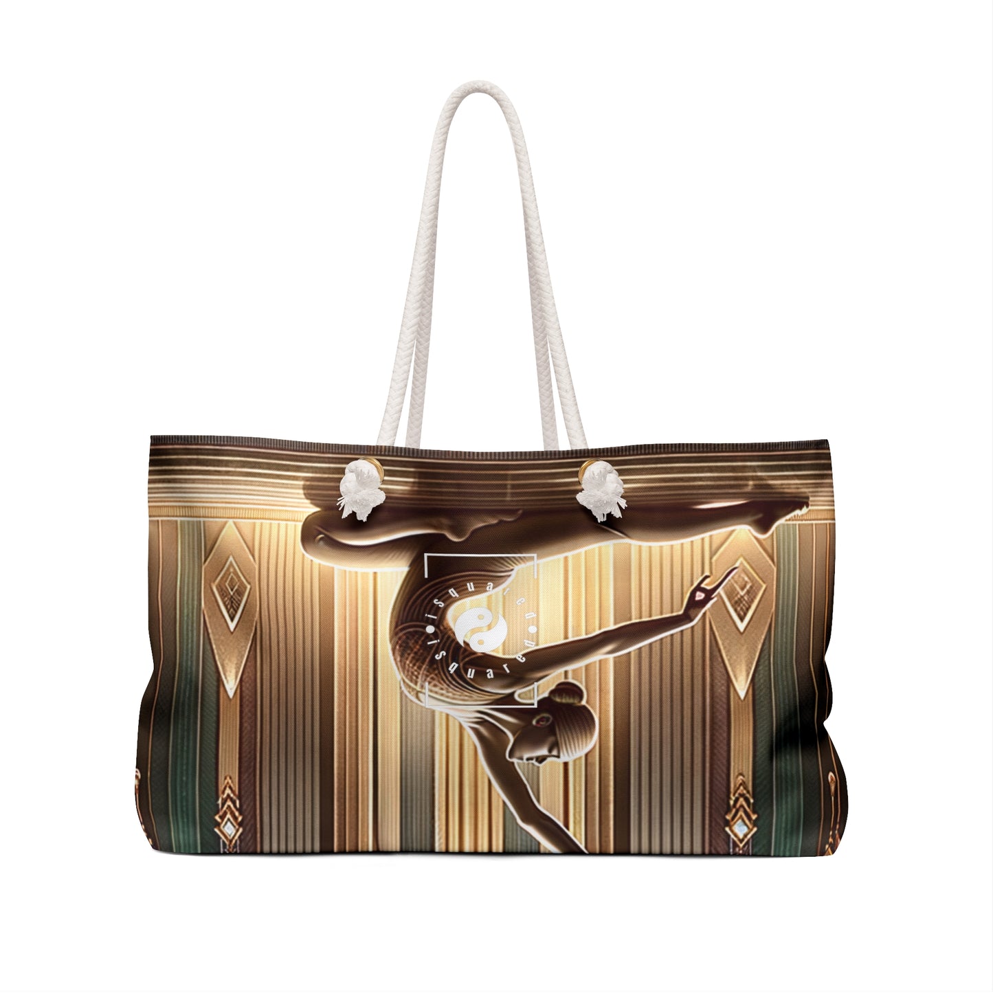 Deco Serenity: A Fusion of Opulence and Zen - Casual Yoga Bag