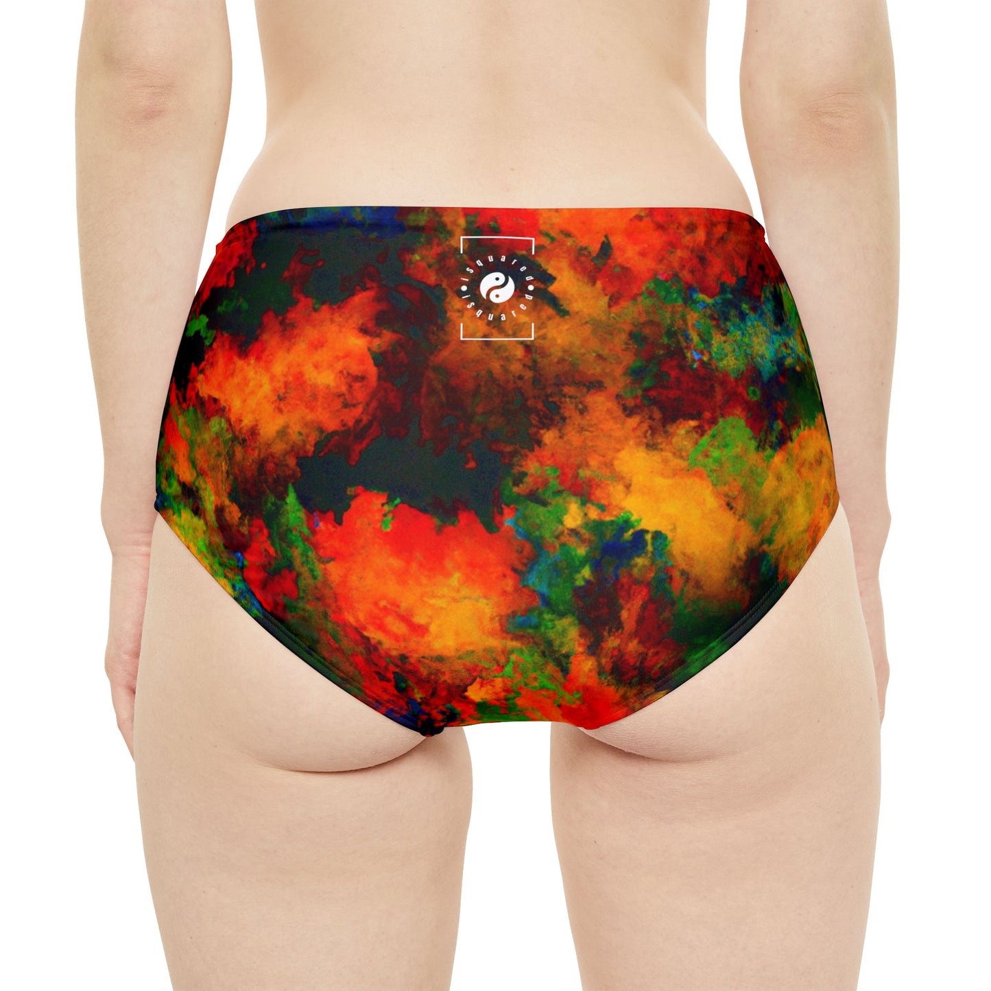 Luminous Whispers Symphony - High Waisted Bikini Bottom