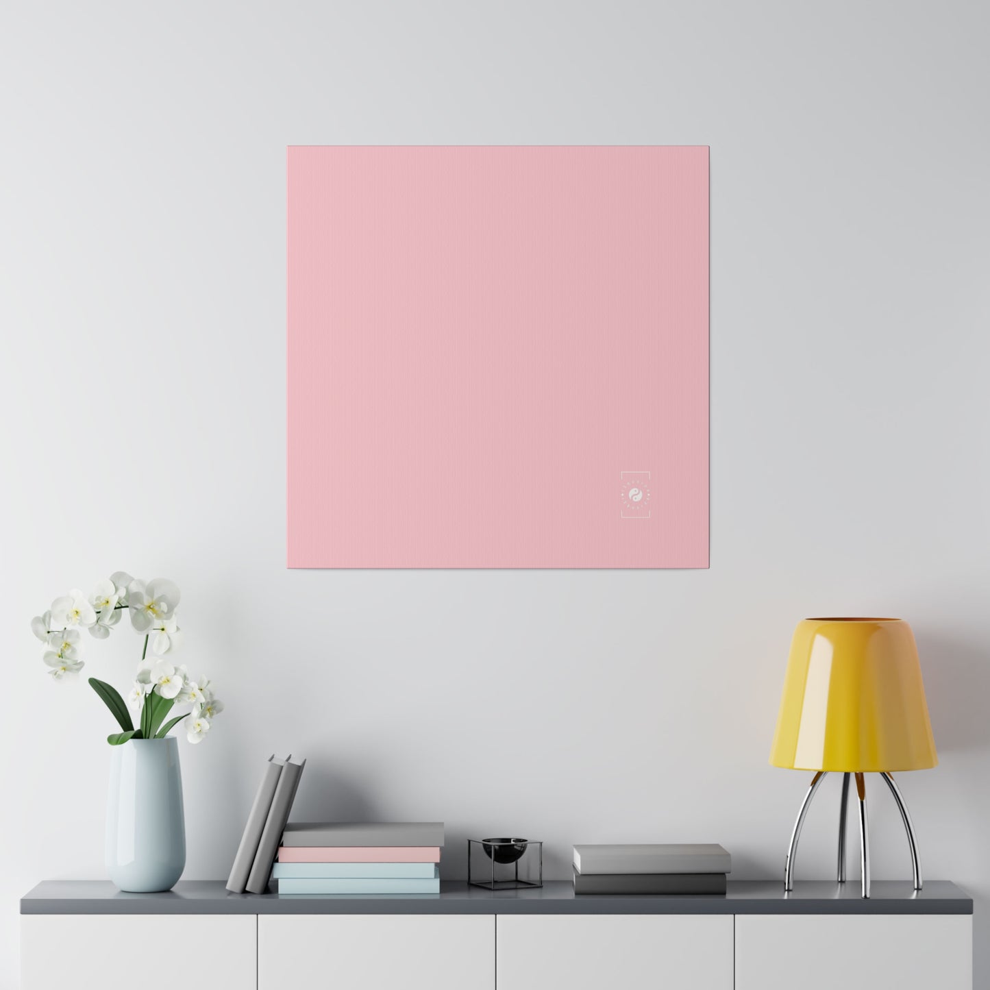 FFCCD4 Light Pink - Art Print Canvas