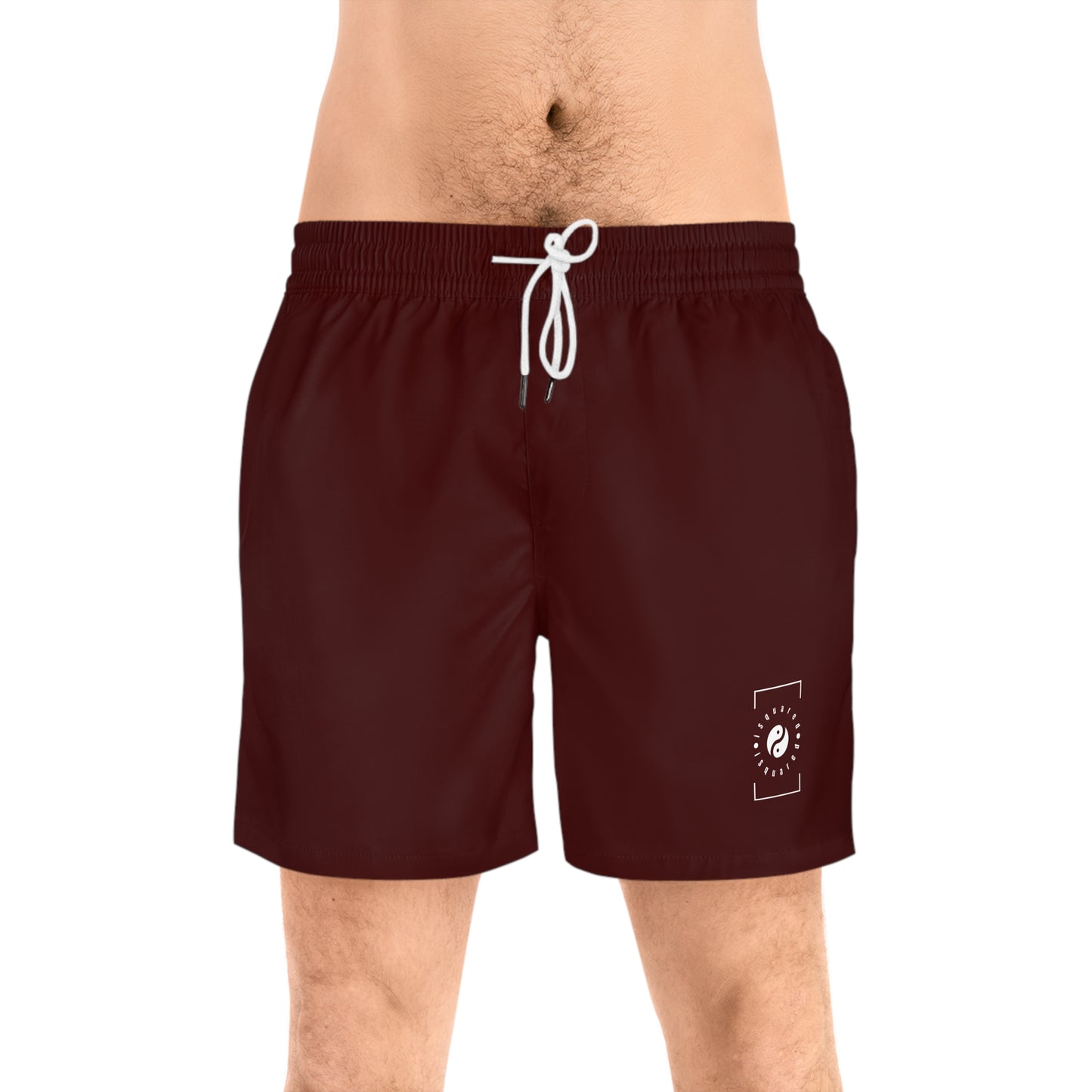 Lipstick Red - Swim Shorts (Solid Color) for Men