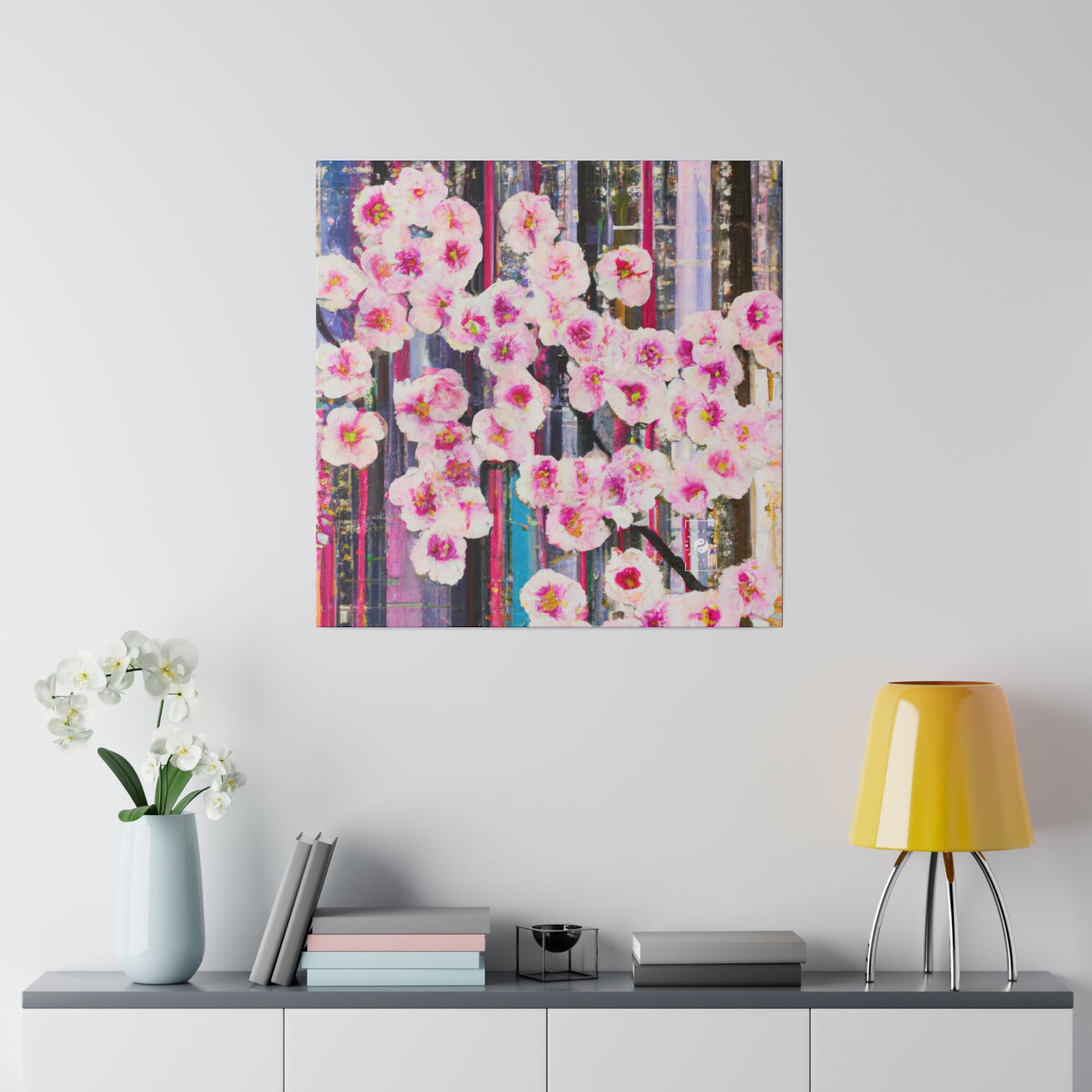 Abstract Bloom 05 - Art Print Canvas