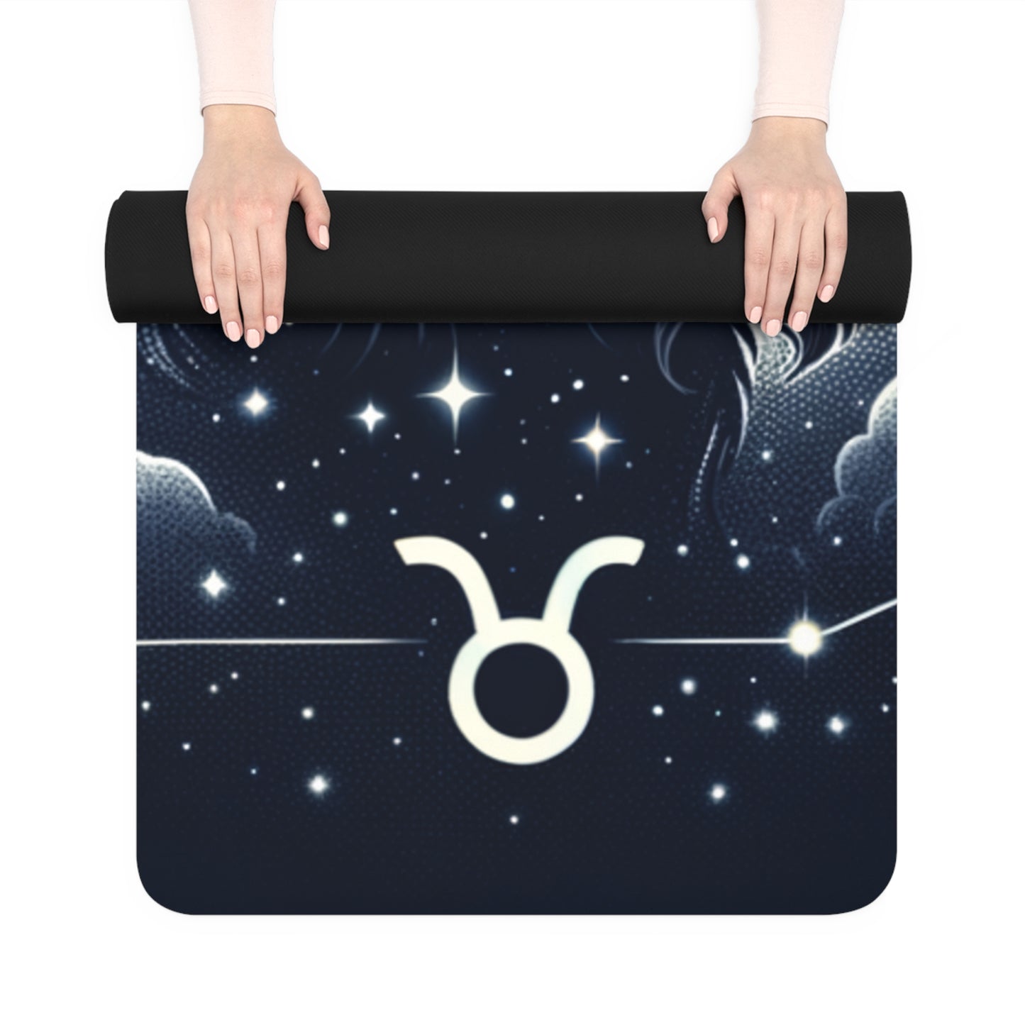 Celestial Taurine Constellation - Yoga Mat