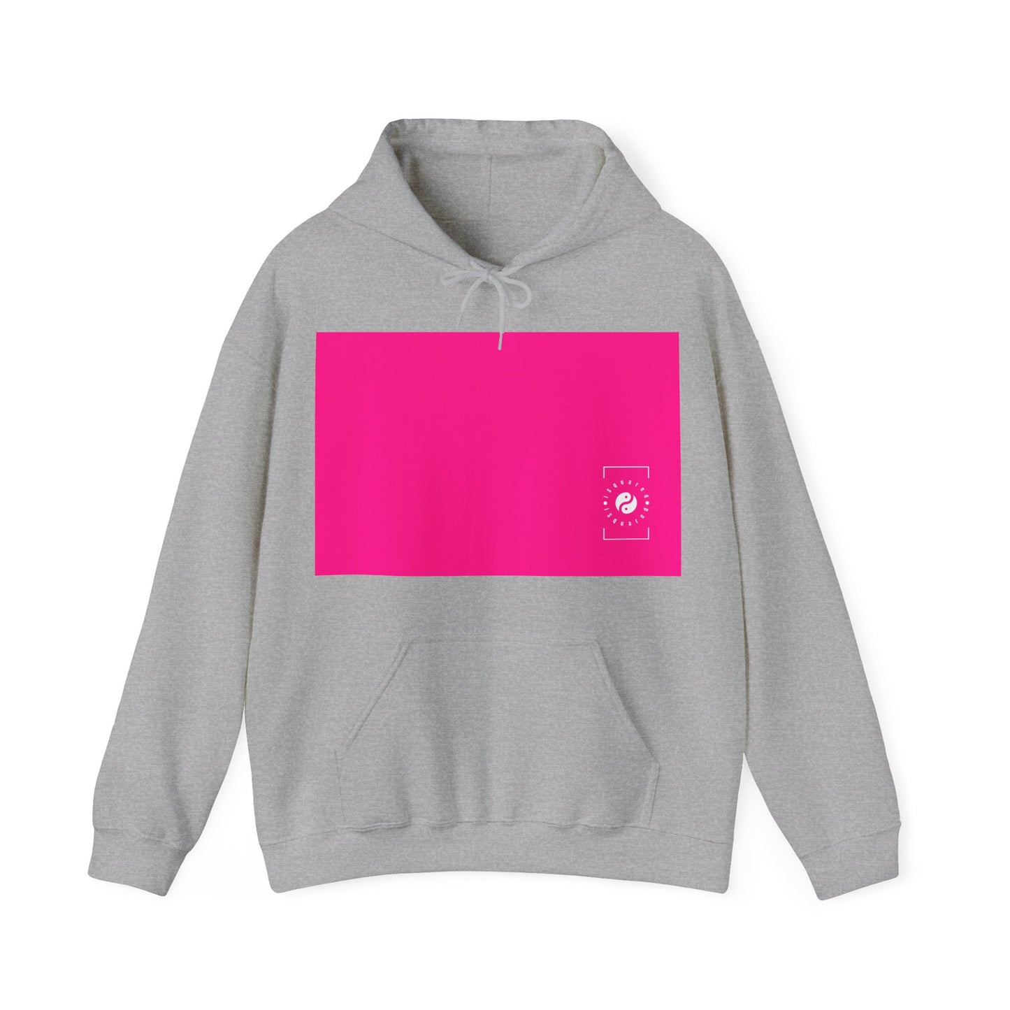 #FF0099 Rose vif - Sweat à capuche