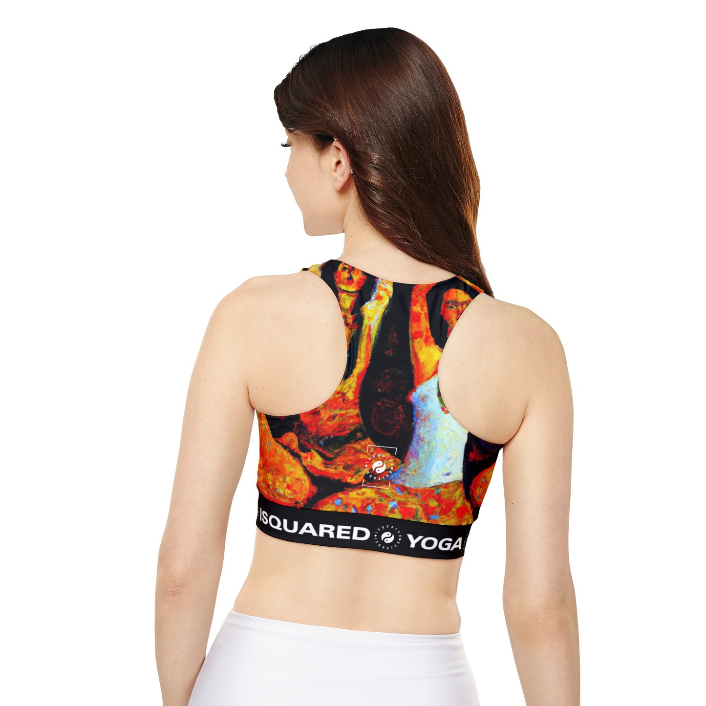 Opulent Serenity - Lined & Padded Sports Bra