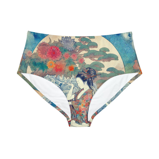 Zen No Kimochi - High Waisted Bikini Bottom