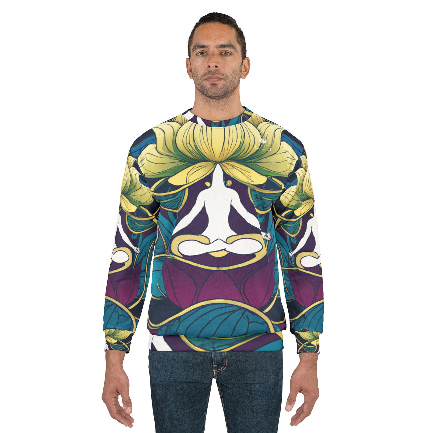 "Lotus Serenity Dance" - Unisex Sweatshirt