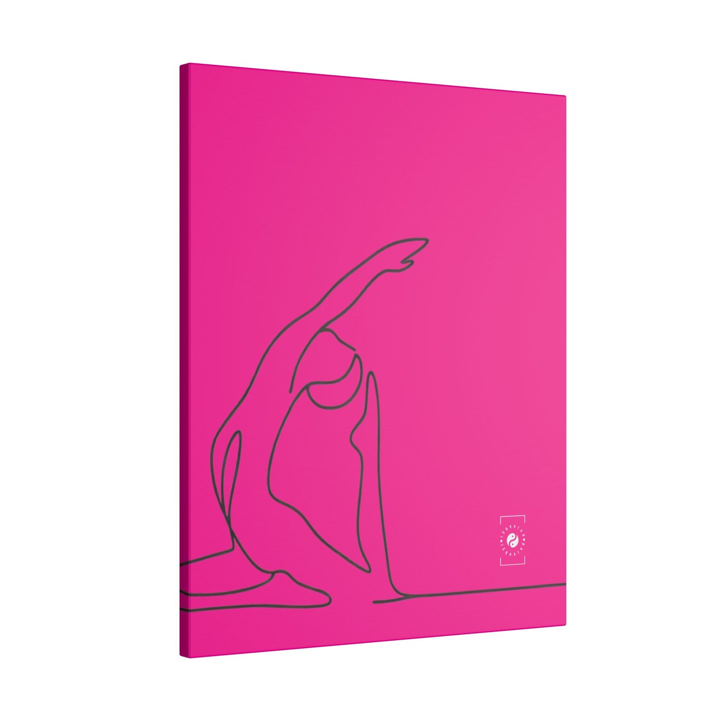 Line Art Pigeon Pose - Art Print Canvas