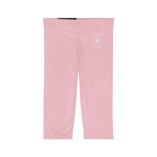 FFCCD4 Light Pink - Capri Shorts