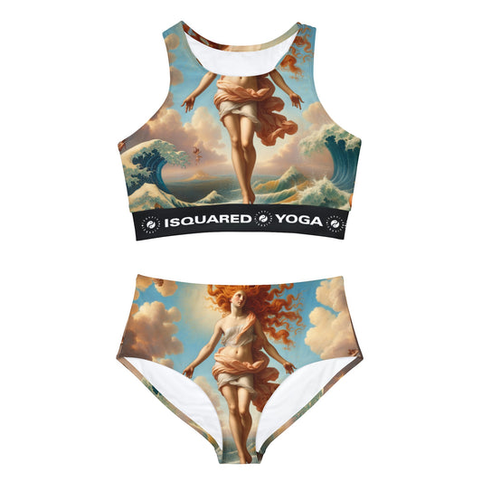 Renaissance de Vénus - Ensemble de bikini de yoga chaud