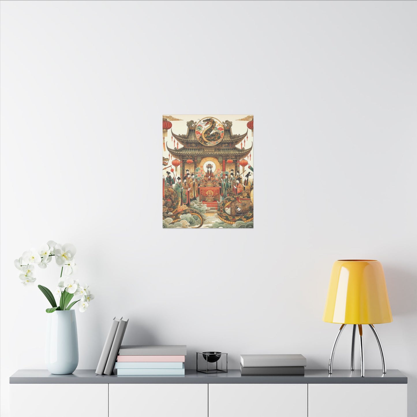 Serpent New Year - Art Print Canvas