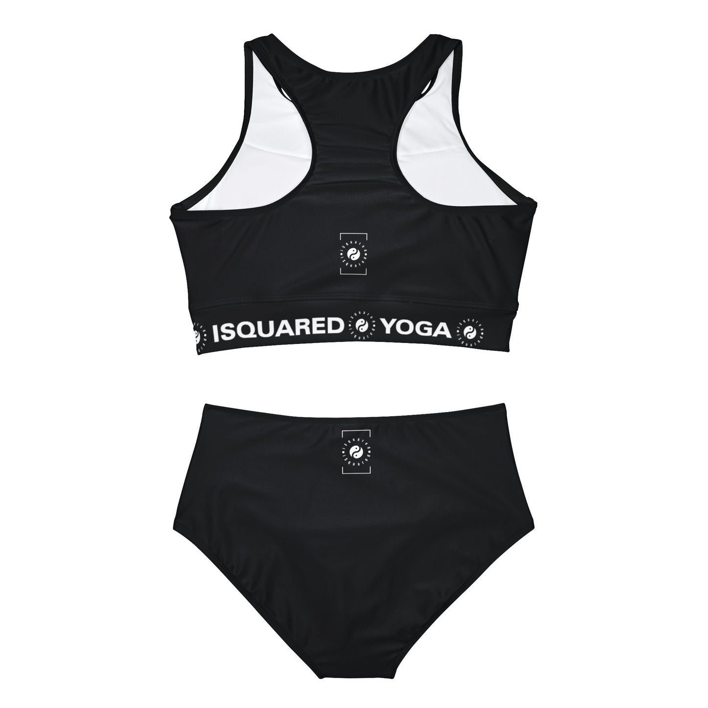 Pure Black - Hot Yoga Bikini Set