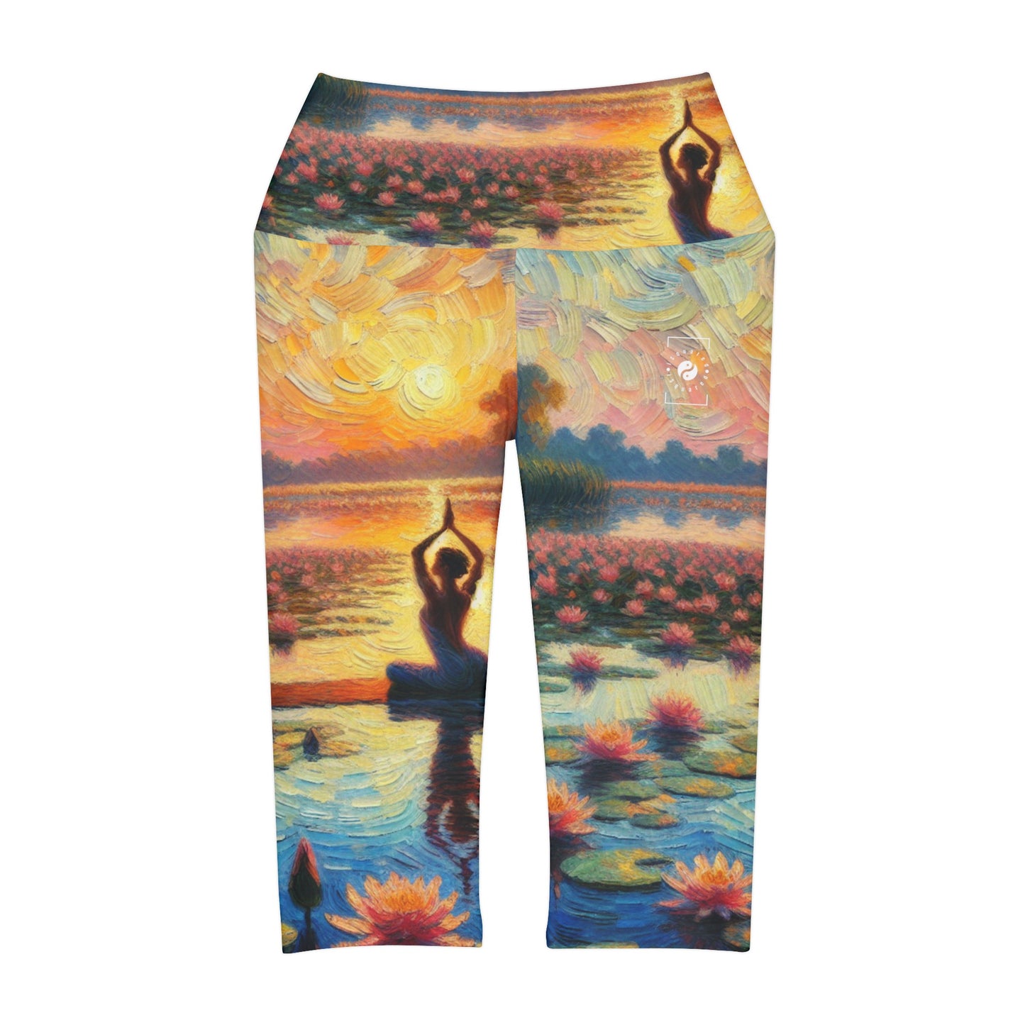 Sebastiano Del Fiore - High Waisted Capri Leggings