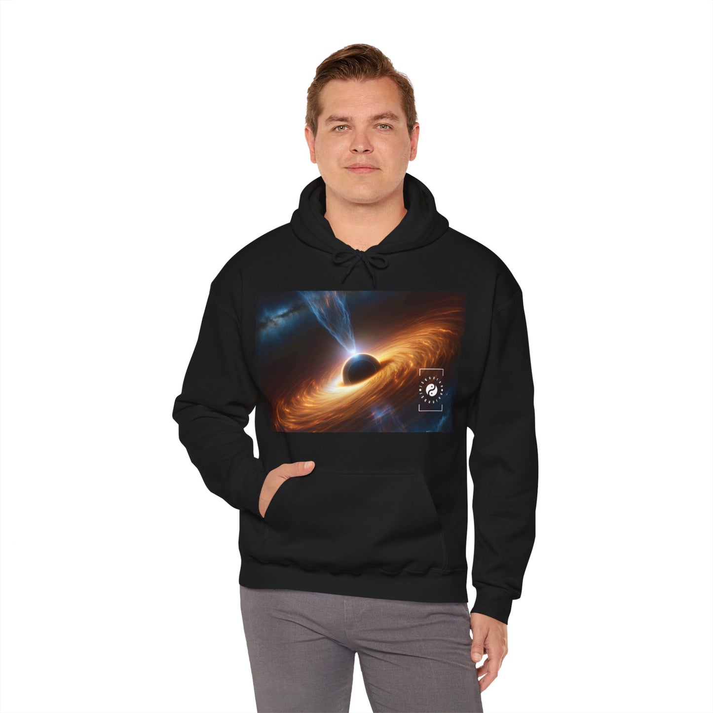 "Discs of Illumination: Black Hole Reverie" - Hoodie